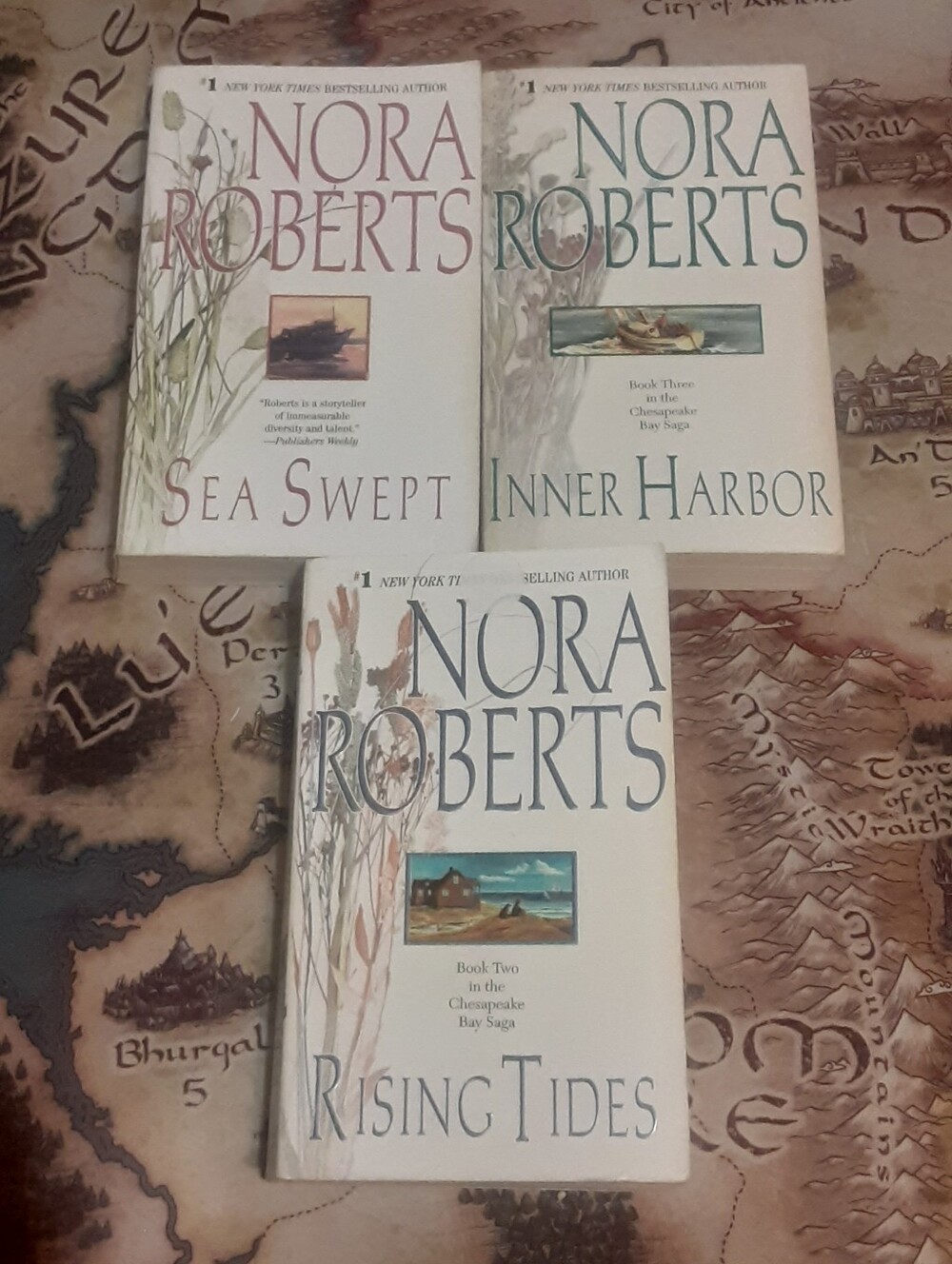 Chesapeake Bay Saga by Nora Roberts! Sea Swept, Rising Tides, Inner Harbor